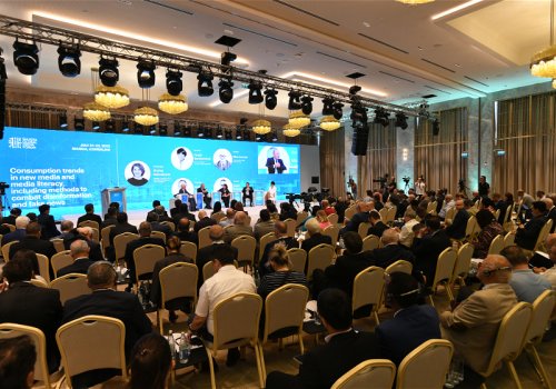 Susa Qlobal Media Forum isini sessiyalarla davam etdirib