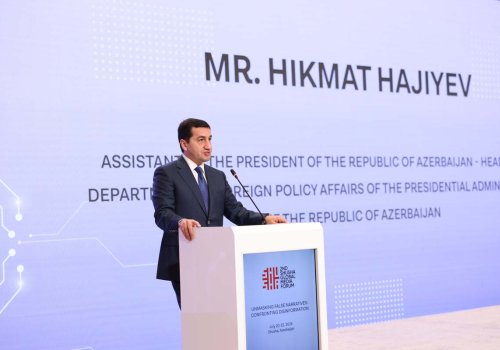 “Yalan melumatlarin ifsasi: Dezinformasiyaya qarsi mubarize” movzusunda 2-ci Susa Qlobal Media Forumu davam edir