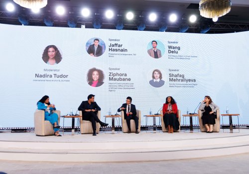 The topic &quot;Media literacy as the Guarantee of Information Security&quot; was discussed at the 3rd Shusha Global Media Forum